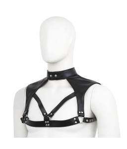 Men's BDSM harness with...