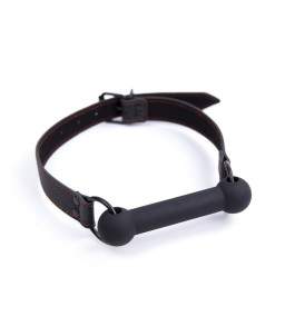 BDSM black bit gag