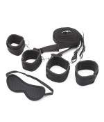 Sextoys, sexshop, loveshop, lingerie sexy : SM Contraintes : Kit attache BDMS noir