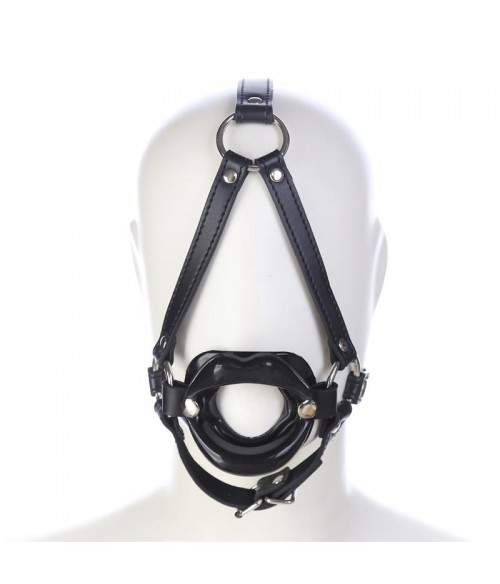 Sextoys, sexshop, loveshop, lingerie sexy : Baillons : Cagoule baillon BDSM noir