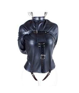 Sextoys, sexshop, loveshop, lingerie sexy : SM Contraintes : Camisole BDSM noire