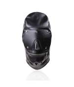 Sextoys, sexshop, loveshop, lingerie sexy : Cagoules SM : Cagoule fermeture noire BDSM