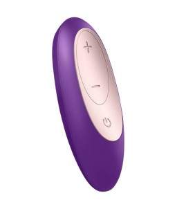 Sextoys, sexshop, loveshop, lingerie sexy : Vibromasseurs : Satisfyer Partner Plus Remote Waterproof violet