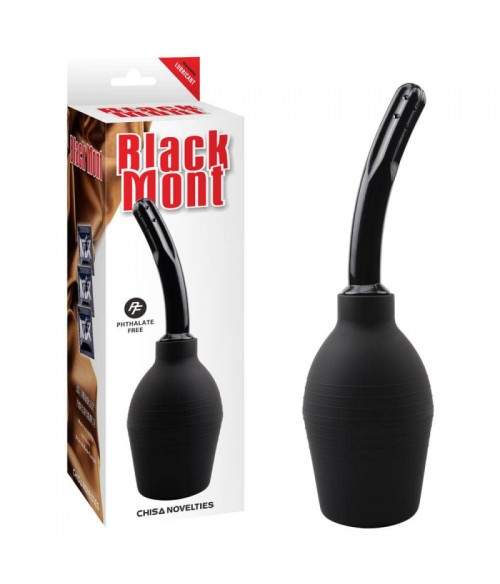 Sextoys, sexshop, loveshop, lingerie sexy : Hygiène intime : Poire de Lavement Noire Black mont