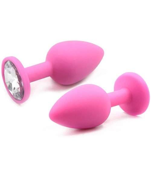 Sextoys, sexshop, loveshop, lingerie sexy : Rosebud - bijou anal : Bijou anal Rosebud rose small bijou diamant