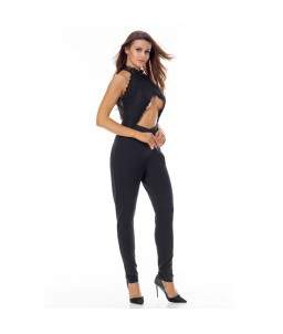 Combinaison sexy noire dentelle M