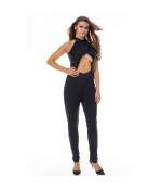Sextoys, sexshop, loveshop, lingerie sexy : Combinaisons : Combinaison sexy noire dentelle M