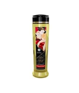 Sextoys, sexshop, loveshop, lingerie sexy : Huiles de Massage et bougies : Shunga Huile de Massage Erotique Romance Fraise, V...