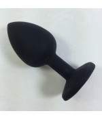 Sextoys, sexshop, loveshop, lingerie sexy : Rosebud - bijou anal : Bijou anal Rosebud noir small bijou orange