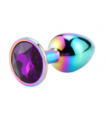 Bijou anal Rosebud argenté small