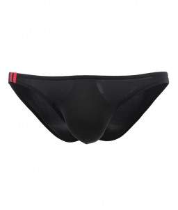 Sextoys, sexshop, loveshop, lingerie sexy : Lingerie Sexy Homme : Slip sexy homme noir et rouge XXL