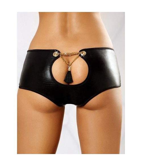 Sextoys, sexshop, loveshop, lingerie sexy : Strings & Boxers : Boxer sexy noir S/M