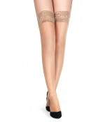 Sextoys, sexshop, loveshop, lingerie sexy : Bas & Collants : Bas couleur chair sexy TU