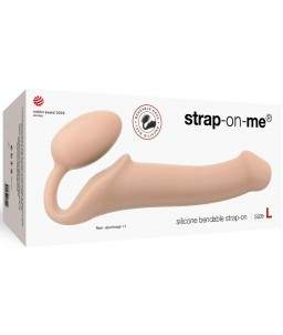 Sextoys, sexshop, loveshop, lingerie sexy : Gode Ceinture : Strap-On Semi-Réaliste Beige - L