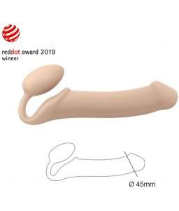 Sextoys, sexshop, loveshop, lingerie sexy : Gode Ceinture : Strap-On Semi-Réaliste Beige - XL