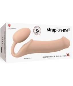 Sextoys, sexshop, loveshop, lingerie sexy : Gode Ceinture : Strap-On Semi-Réaliste Beige - XL