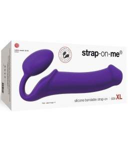 Sextoys, sexshop, loveshop, lingerie sexy : Gode Ceinture : Strap-On Semi-Réaliste Violet - XL