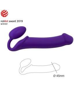 Sextoys, sexshop, loveshop, lingerie sexy : Gode Ceinture : Strap-On Semi-Réaliste Violet - XL