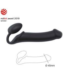 Sextoys, sexshop, loveshop, lingerie sexy : Gode Ceinture : Strap-On Semi-Réaliste Noir- XL