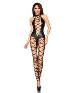 Sextoys, sexshop, loveshop, lingerie sexy : Clubwear / Tenues Sexy : Combinaison femme vinyle S/M