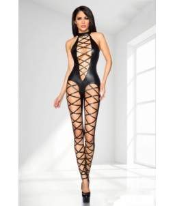 Sextoys, sexshop, loveshop, lingerie sexy : Clubwear / Tenues Sexy : Combinaison femme vinyle S/M