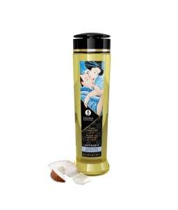 Sextoys, sexshop, loveshop, lingerie sexy : Huiles de Massage et bougies : Shunga Huile de Massage Erotique - Frissons de coco