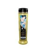 Shunga Huile de Massage Erotique Romance Fraise, Vin Pétillant