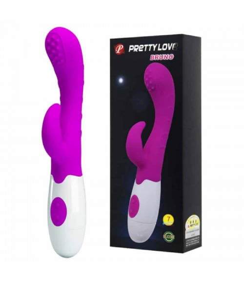 Sextoys, sexshop, loveshop, lingerie sexy : Vibro Rabbit : Vibromasseur Pretty Love Bruno