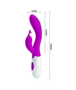 Sextoys, sexshop, loveshop, lingerie sexy : Vibro Rabbit : Vibromasseur Pretty Love Hyman