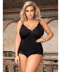 Sextoys, sexshop, loveshop, lingerie sexy : Lingerie sexy grande taille : combi short sexy 4XL/5XL