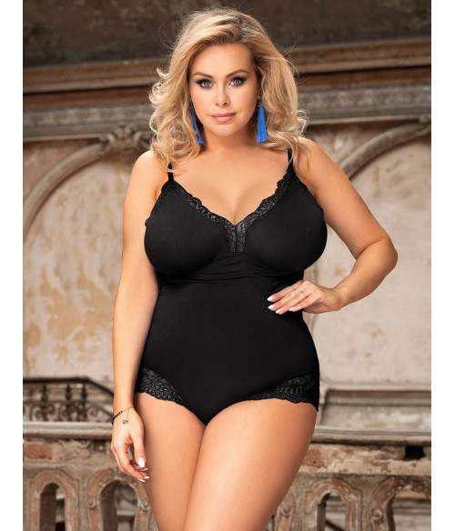 Sextoys, sexshop, loveshop, lingerie sexy : Lingerie sexy grande taille : combi short sexy 4XL/5XL