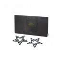 Sextoys, sexshop, loveshop, lingerie sexy : Nippies Cache Seins : Bijoux indiscret - Nippies Cache tétons Etoile noir