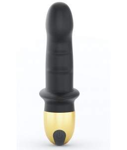 Sextoys, sexshop, loveshop, lingerie sexy : Sextoys luxe : Dorcel Vibromasseur Mini Lover 2.0 Noir et Or