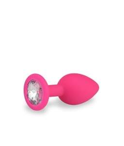 Sextoys, sexshop, loveshop, lingerie sexy : Rosebud - bijou anal : Rosebud silicone rose bijou diamand MEDIUM