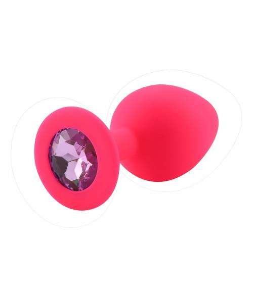 Sextoys, sexshop, loveshop, lingerie sexy : Rosebud - bijou anal : Rosebud silicone rose bijou rose clair M