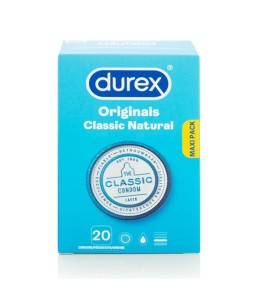 Sextoys, sexshop, loveshop, lingerie sexy : Préservatifs : Durex Préservatif Classic naturel X20