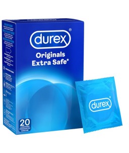 Sextoys, sexshop, loveshop, lingerie sexy : Préservatifs : Durex Préservatif Extra lubrifié X20