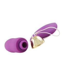 Sextoys, sexshop, loveshop, lingerie sexy : Vibro Oeuf : Oeuf Vibrant à télécommande sans fil violet étanche 12 vitesses USB ...