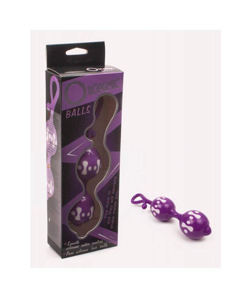 Sextoys, sexshop, loveshop, lingerie sexy : Boules de Geisha : Boules de Geisha orgasmic balls violet