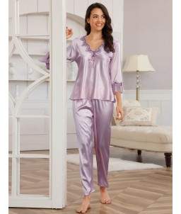 Sextoys, sexshop, loveshop, lingerie sexy : Déshabillés : Ensemble Déshabillé pyjama sexy L/XL