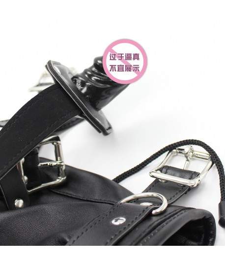 Sextoys, sexshop, loveshop, lingerie sexy : Cagoules SM : Cagoules SM Fermeture bouche et yeux amovible