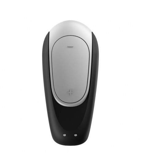❤ Clitoris stimulator - Satisfyer - Double fun black - Sextoys