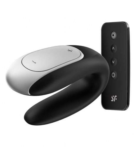 ❤ Sextoys luxe - Satisfyer - Double fun noir - Sextoys