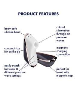 Sextoys, sexshop, loveshop, lingerie sexy : Stimulateur Clitoris : Satisfyer - Traveler