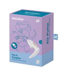 Sextoys, sexshop, loveshop, lingerie sexy : Stimulateur Clitoris : Satisfyer - Pro 4 couples