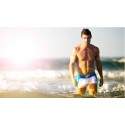 Sextoys, sexshop, loveshop, lingerie sexy : Maillot de Bain Sexy : Maillot de Bain Sexy en Lycra TAILLE L Bleu/Blanc
