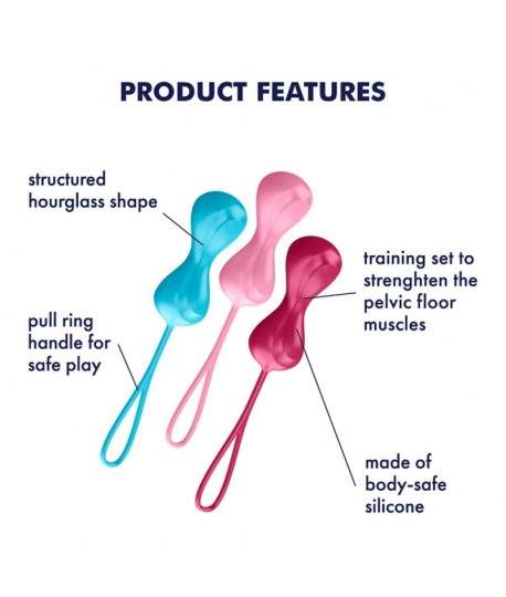 Sextoys, sexshop, loveshop, lingerie sexy : Sextoys luxe : Satisfyer - Power balls