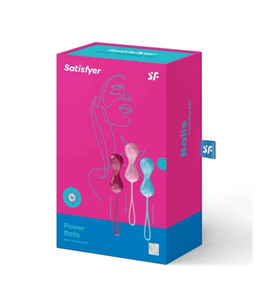 Sextoys, sexshop, loveshop, lingerie sexy : Boules de Geisha : Satisfyer - Power balls