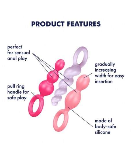 Sextoys, sexshop, loveshop, lingerie sexy : Sextoys luxe : Satisfyer - Booty Call