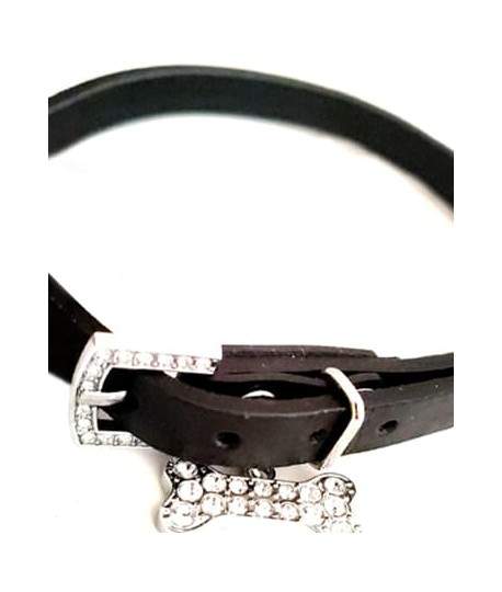 Sextoys, sexshop, loveshop, lingerie sexy : BDSM Luxe : Collier BDSM en cuir Gamme luxe